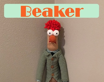 BEAKER (dai Muppet) - Schema PDF di Crochet-Craftsman