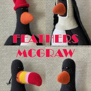 FEATHERS MCGRAW (von Wallace & Gromit) - PDF häkeln von Crochet-Craftsman