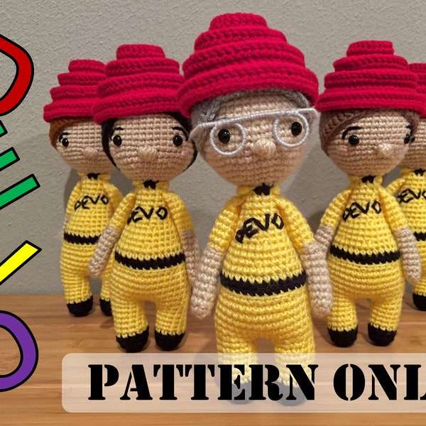 DEVO - PDF Pattern by Crochet-Craftsman (Amour Fou Crochet Inspired)