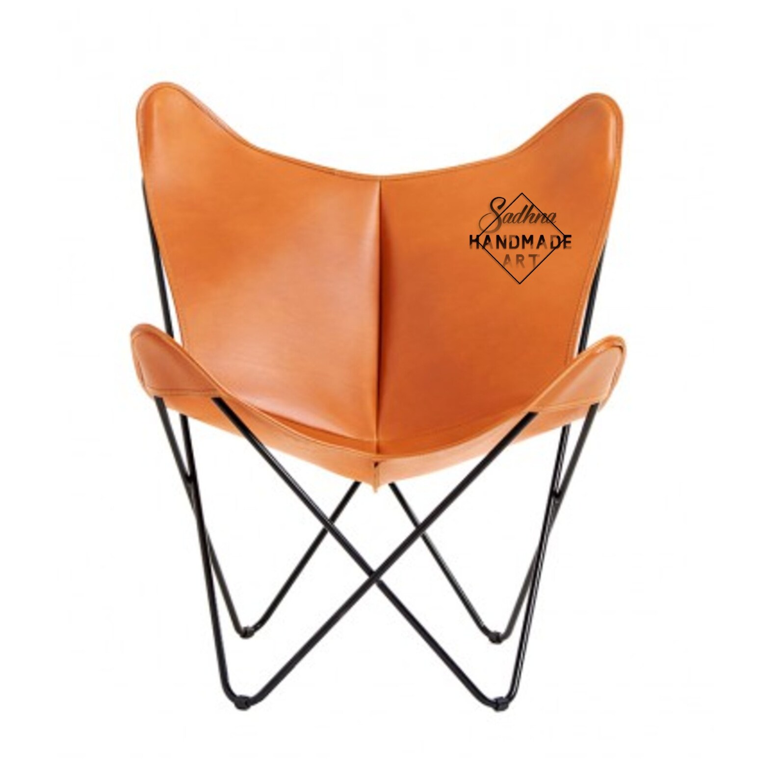 Leather Butterfly Chair Etsy