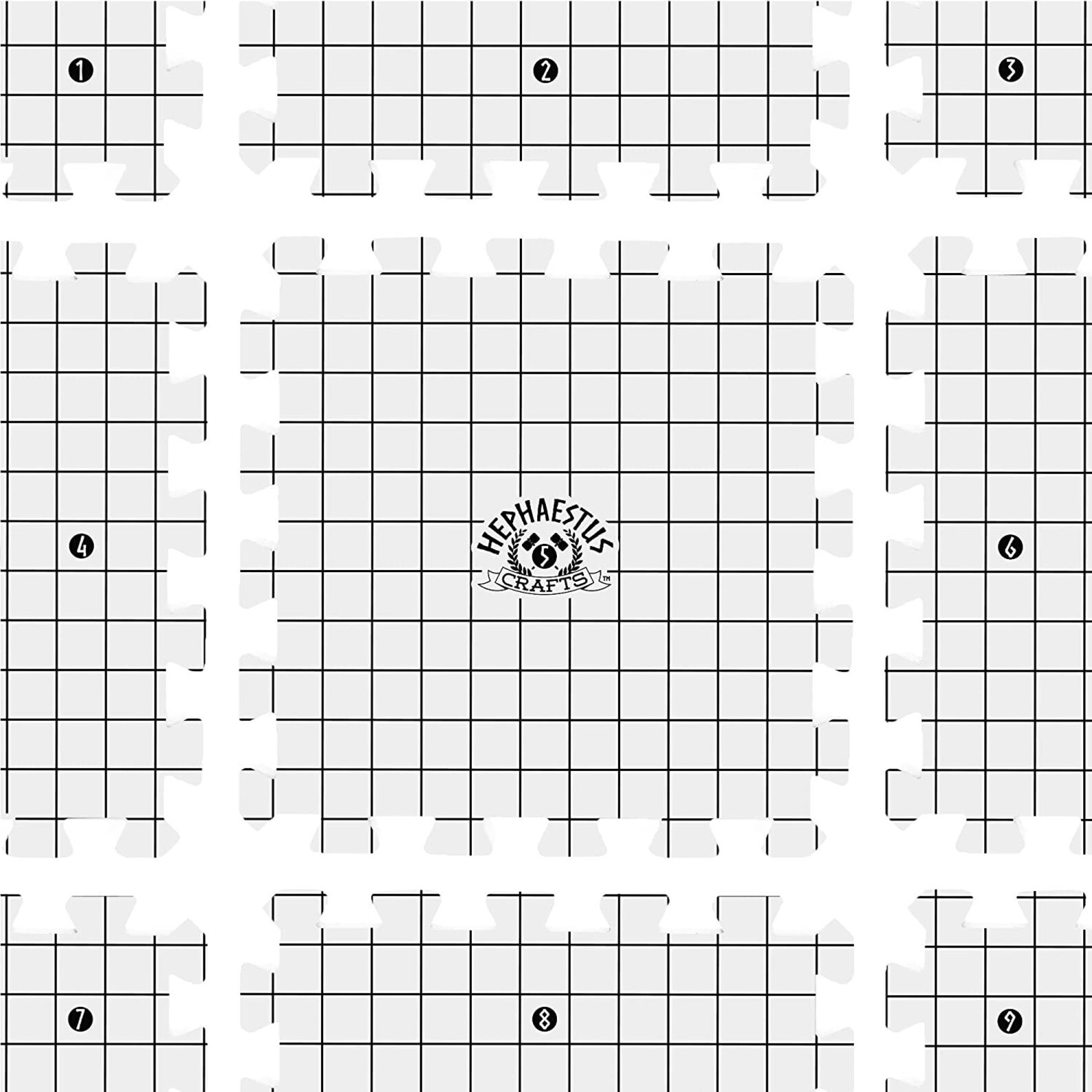 9 Pack Gray Blocking Boards with Grids Pattern for Needlepoint Etsy