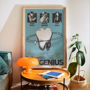 Boygenius The Record Poster – Indie Band Print, WLW Queer Wall Art, Vintage Music Merch Decor