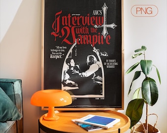 Interview with the Vampire Poster – Gothic TV Show Art (Digital Download)