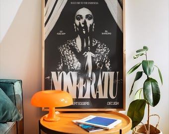 Nosferatu Film Poster – Robert Eggers 2024 Remake, Gothic Horror Wall Art