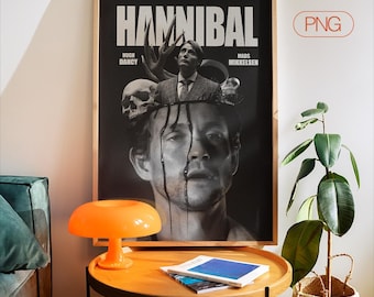 Hannibal TV Show Poster – Gothic Surreal Art Print (Digital Download)