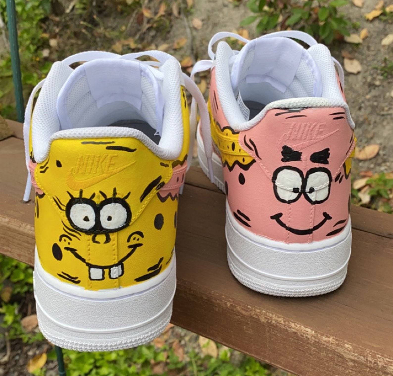 spongebob and patrick air force 1