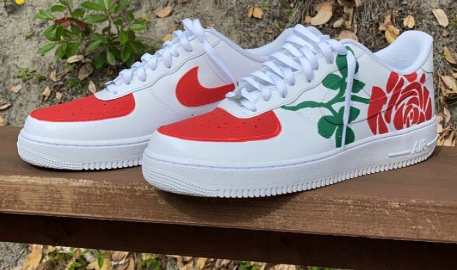 airforces with rose