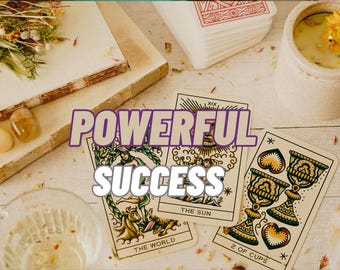 Adivinación para el éxito profesional: crecimiento profesional, búsqueda de empleo, exámenes, entrevistas, enfoque y confianza