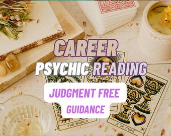 Lectura de carrera y empleo, lectura psíquica de carrera, lectura de tarot, lectura financiera, lectura de dinero, lectura psíquica, lectura del amor