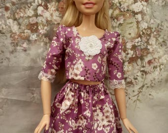 Tenue Ou Vêtement Pour Poupée Barbie - Référence 2973, Occasion Mattel