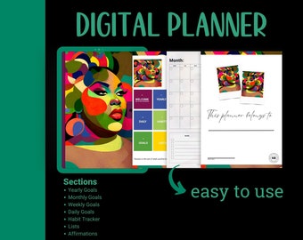 A'jai by KAB Minimalist Digital Planner