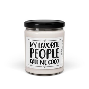 Coco Grandma Gifts, My Favorite People Call Me Coco Candle, Coco Gift, Gift for Grandmothers, Coco Birthday, Mother's Day immagine 2