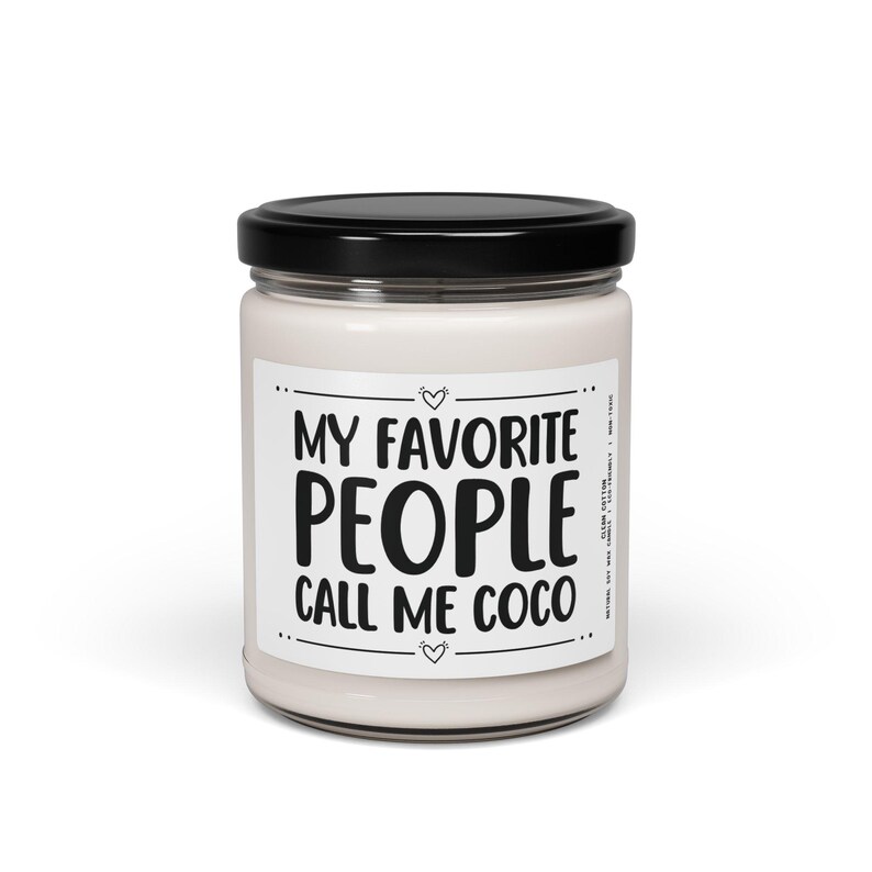 Coco Grandma Gifts, My Favorite People Call Me Coco Candle, Coco Gift, Gift for Grandmothers, Coco Birthday, Mother's Day immagine 2