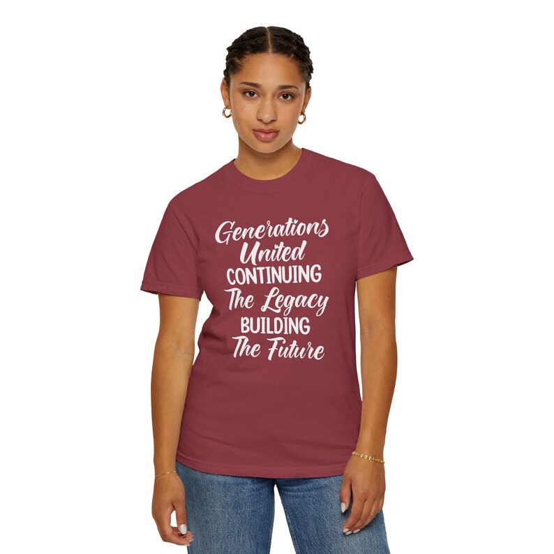 Generations United T-shirt, Family Reunion Tee, Family Gathering Shirt, Legacy Building Future, Unisex Tee, Gift for Family Reunion, Family image 6