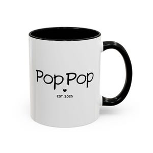 Pop Pop Gifts, Personalized Pop Pop Mug, Custom Gift for Grandpa, Grandpa Established Mug, Pop Pop Mug, New Grandpa Gift