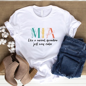 Mia Tshirt, Gift For Mia, Mia Gift, Mothers Day Gift For Mia, Grandma Tshirt, Mia Tee, Mia Life, New Mia Gift, Mia Shirt