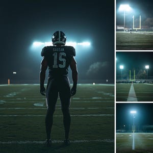 24 Football Night Backgrounds, Football Backdrops, Football Poster, Senior Background, Senior Poster, Sport Background, Sport Backdrop