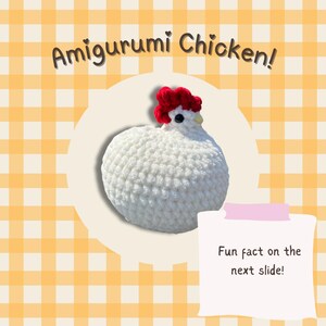 Crochet Chicken Plushie!