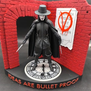 V for Vendetta Guy Fawkes V for Vendetta action figure Fanart