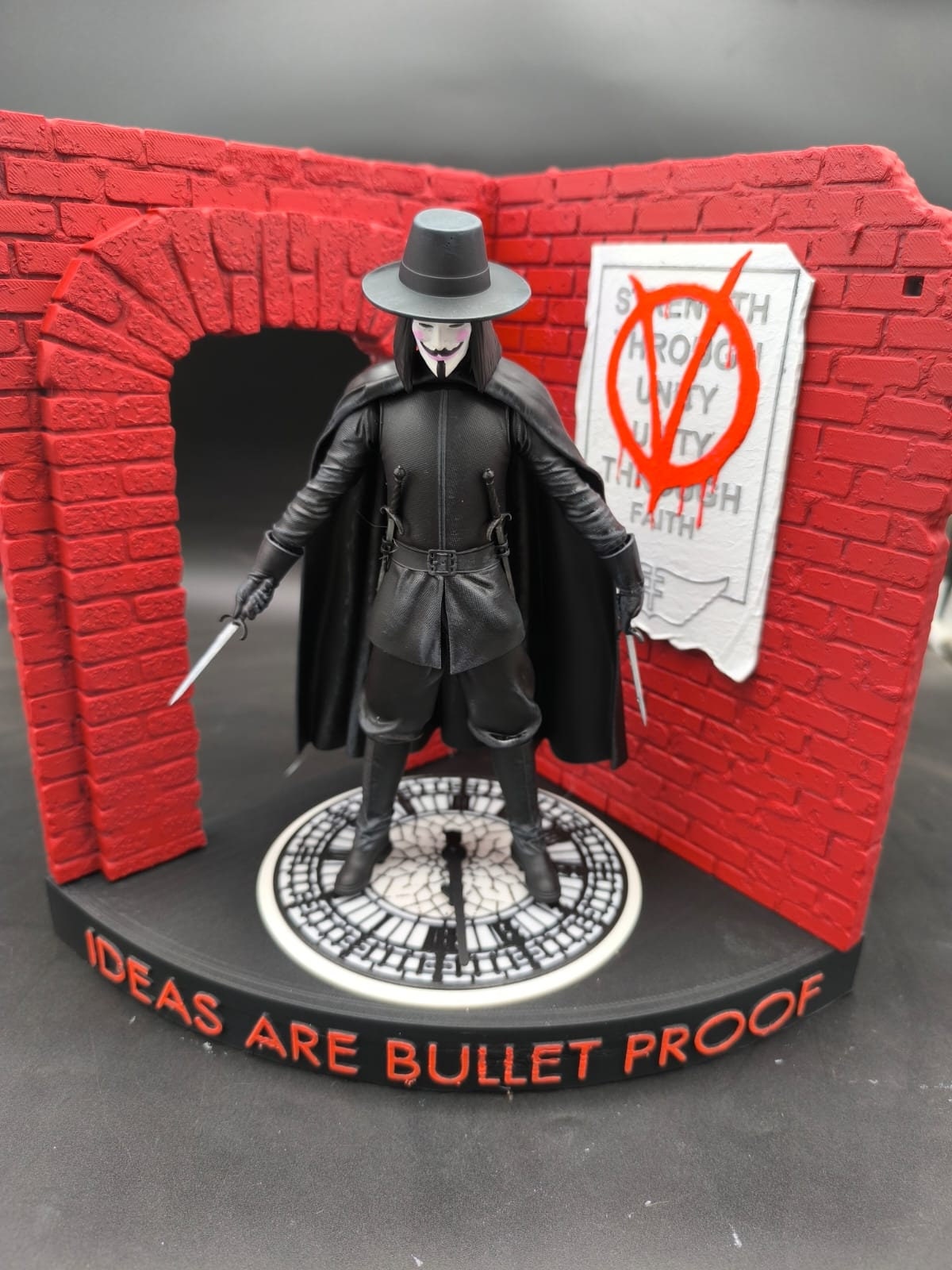 V for Vendetta Guy Fawkes V for Vendetta Action Figure