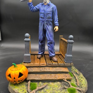 Halloween Michael Mayers diorama action figure