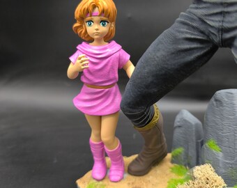 レア　北斗の拳 リン&バットセット ZAKO art レジンキャスト フィギュア 北斗の拳 リン フィギュア】レア 北斗の拳 リン&バットセット ZAKO art