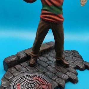 Nightmare, Freddy Krueger Returns, Hand Painted Resin Action Figure