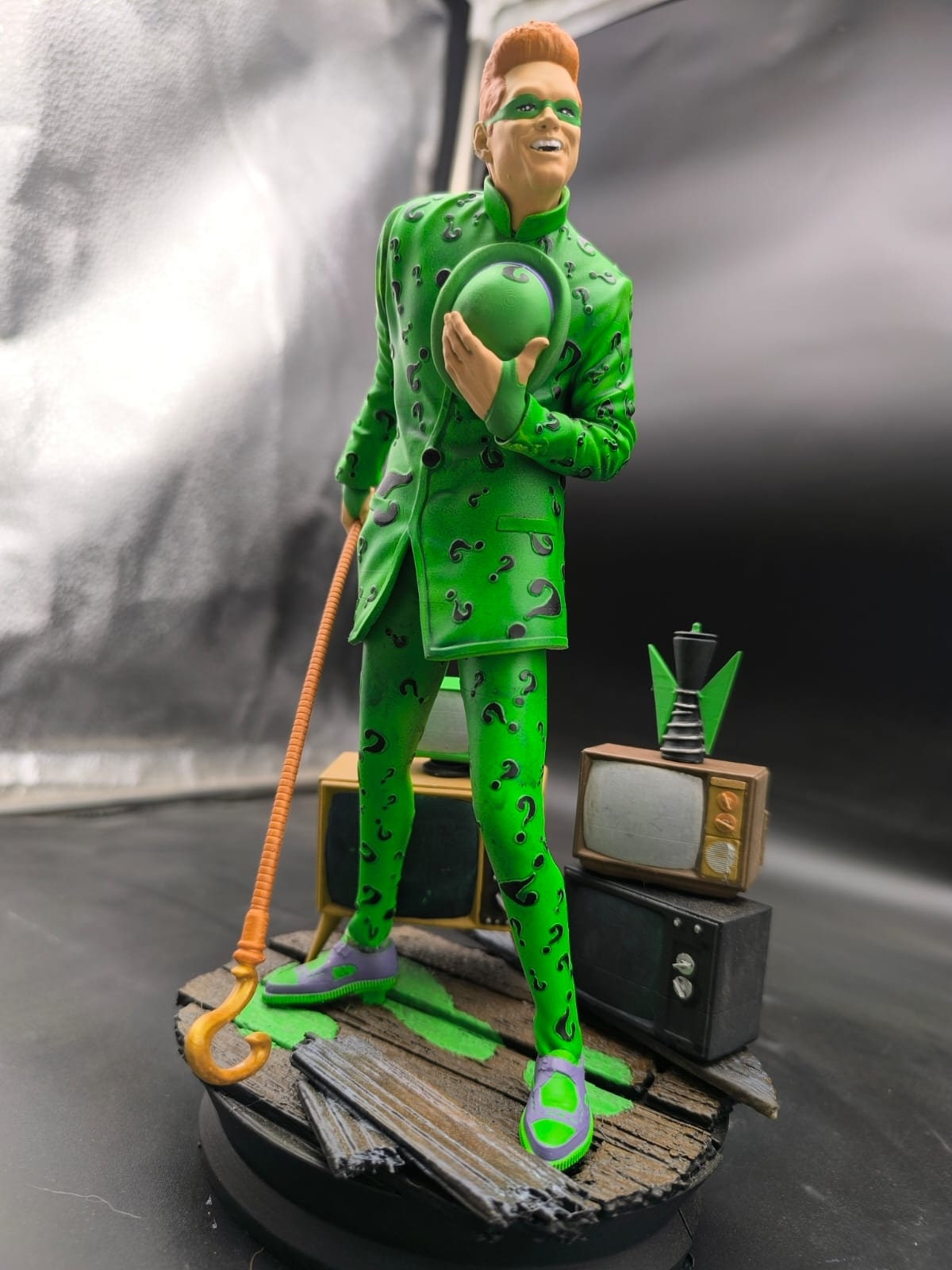 Der Riddler Edward Nygma der Riddler Jim Carrey Batman Forever ..., حجم الصورة 1200x1600