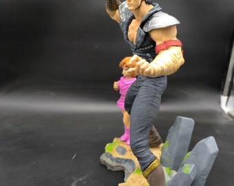 Figurine 3D Lynn - Hokuto No Ken (Ken Le Survivant) En Résine à Peindre - Fan Art