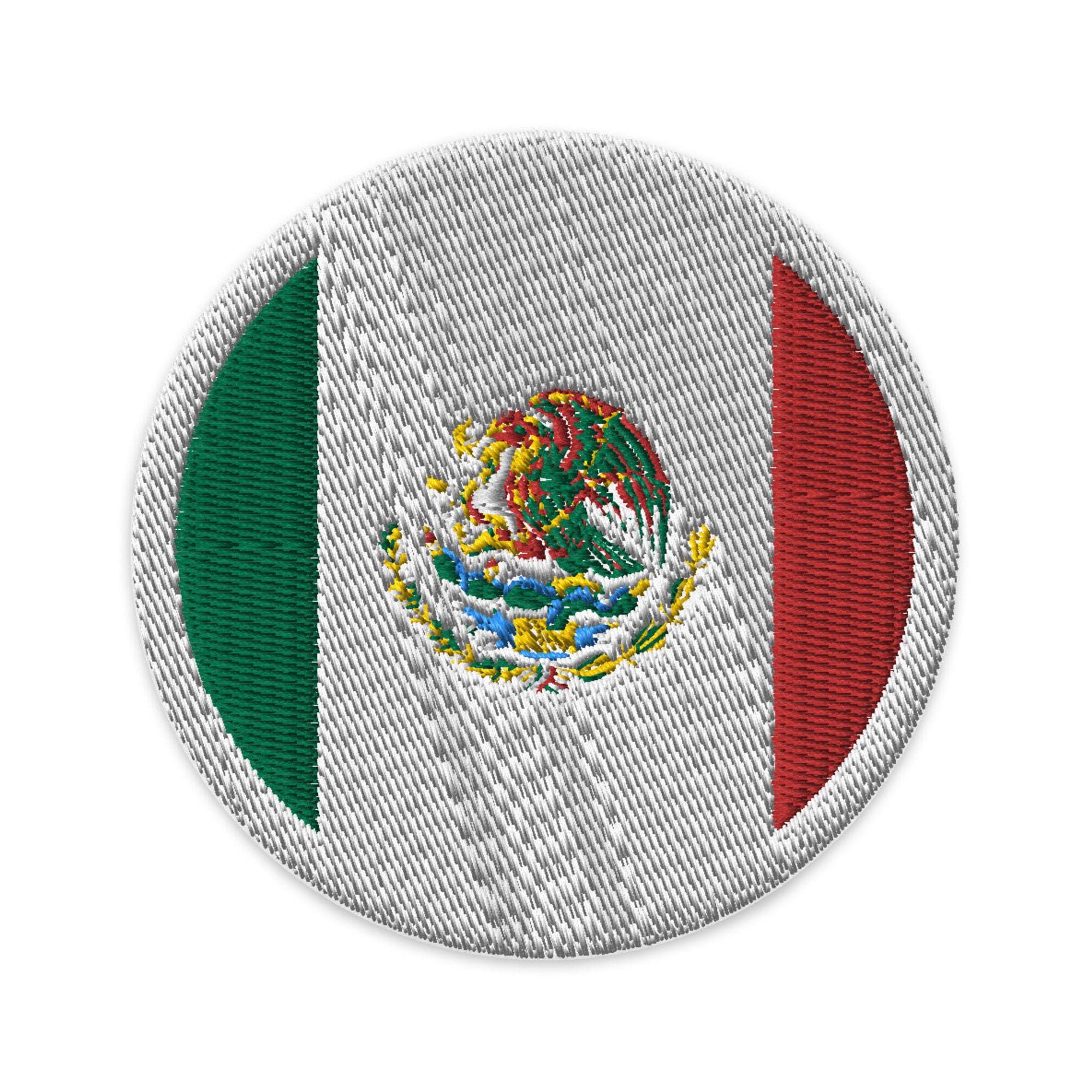 Embroidex Mexico Flag Iron On Patch For Clothes PT0134 S: Vibrant Colors,  Exquisite Embroidery, Lasting Adhesion From Patchesfactory, $11.05