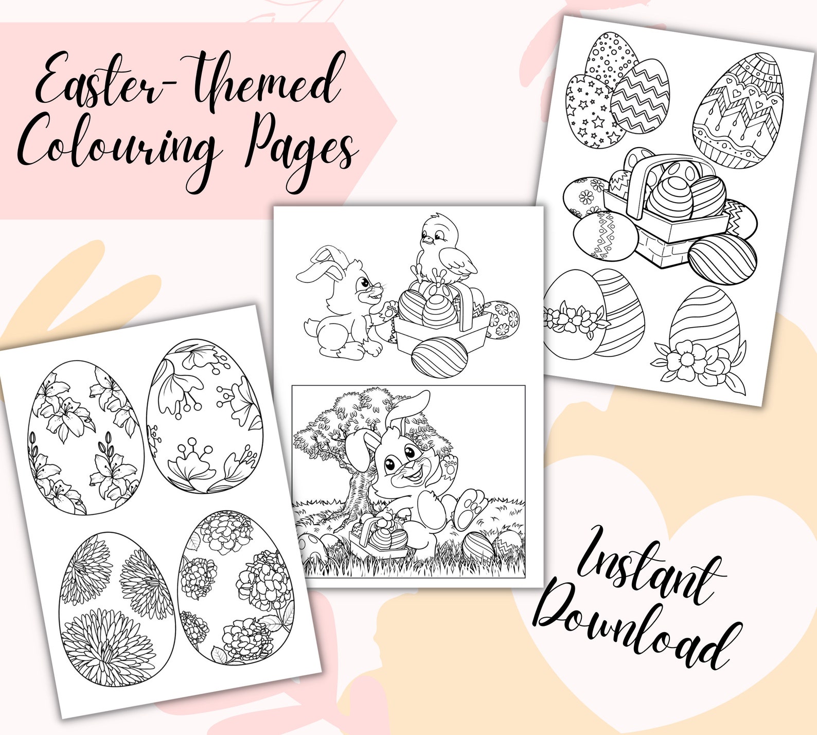 Easter Colouring Pages | Easter Craft | Easter Printable Colouring ...