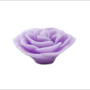 3.75&quot; Rose Floating Candles - 4 Colors Available!