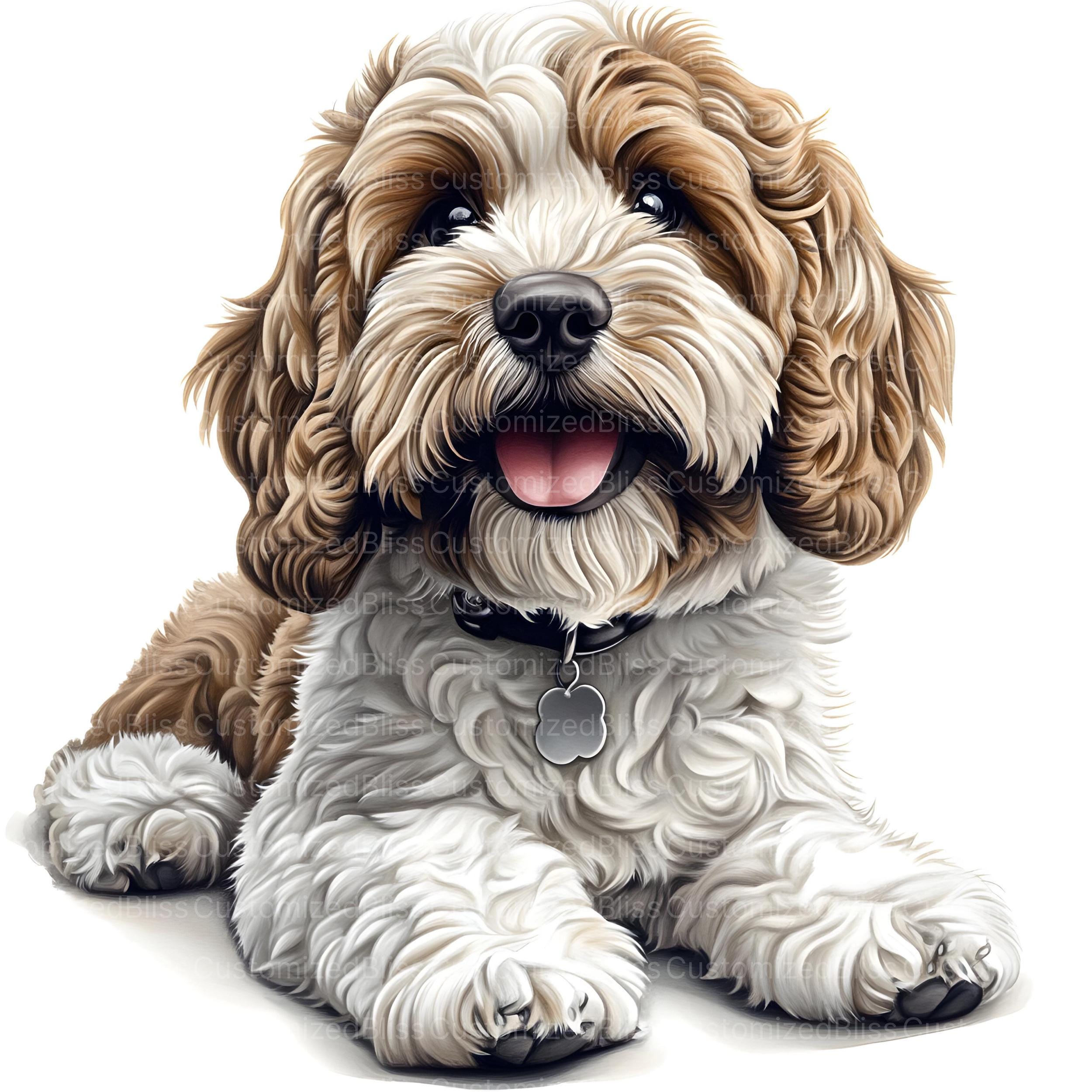 Cockapoo Dog Clipart, 20 High Quality Jpgs, Cockapoo Clipart, Puppy ...