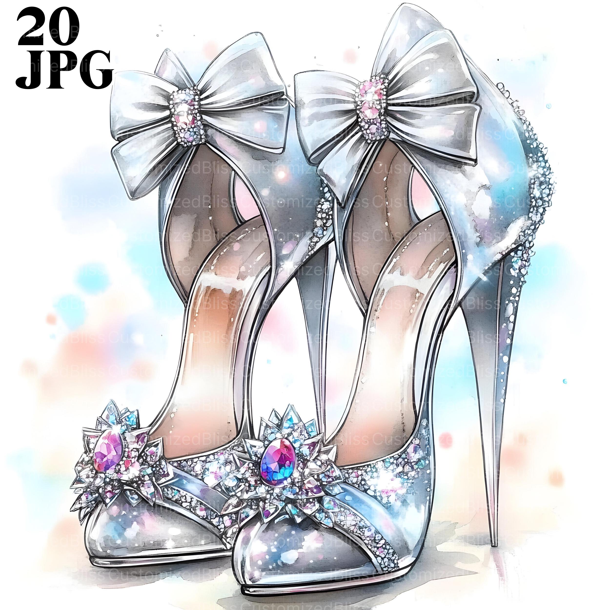 Tacones Plateados Tacones Estilo Princesa Zapatos De Tacón Alto