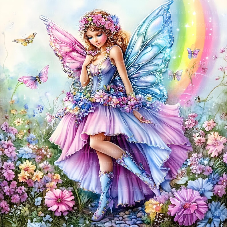 Spring Fairy Reuben 20 Spring Fairies Clipart, Fairy Clipart, Spring Clipart, High Quality ...