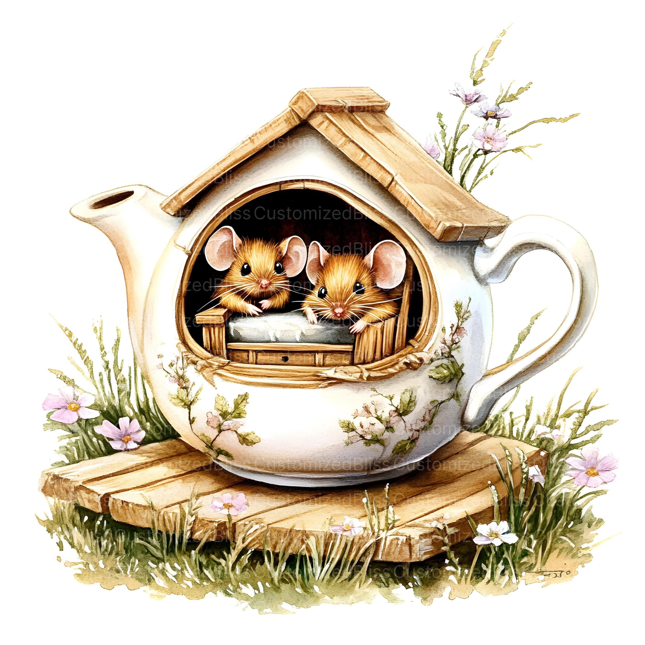 17 Mouse House Clipart, Mouse Clipart, Cute House, High Quality Jpgs ...