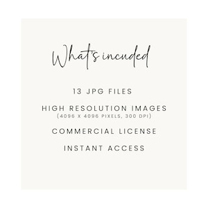 Puede incluir: Lo que se incluye: 13 archivos JPG, im&aacute;genes de alta resoluci&oacute;n (4096 x 4096 p&iacute;xeles, 300 DPI), licencia comercial, acceso instant&aacute;neo.