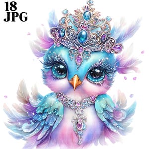 18 Peacock Clipart, Watercolor Colorful Feathers, Bird Clipart, Peacock Watercolor, High Quality JPGs, Junk Journal, Digital Download, Craft