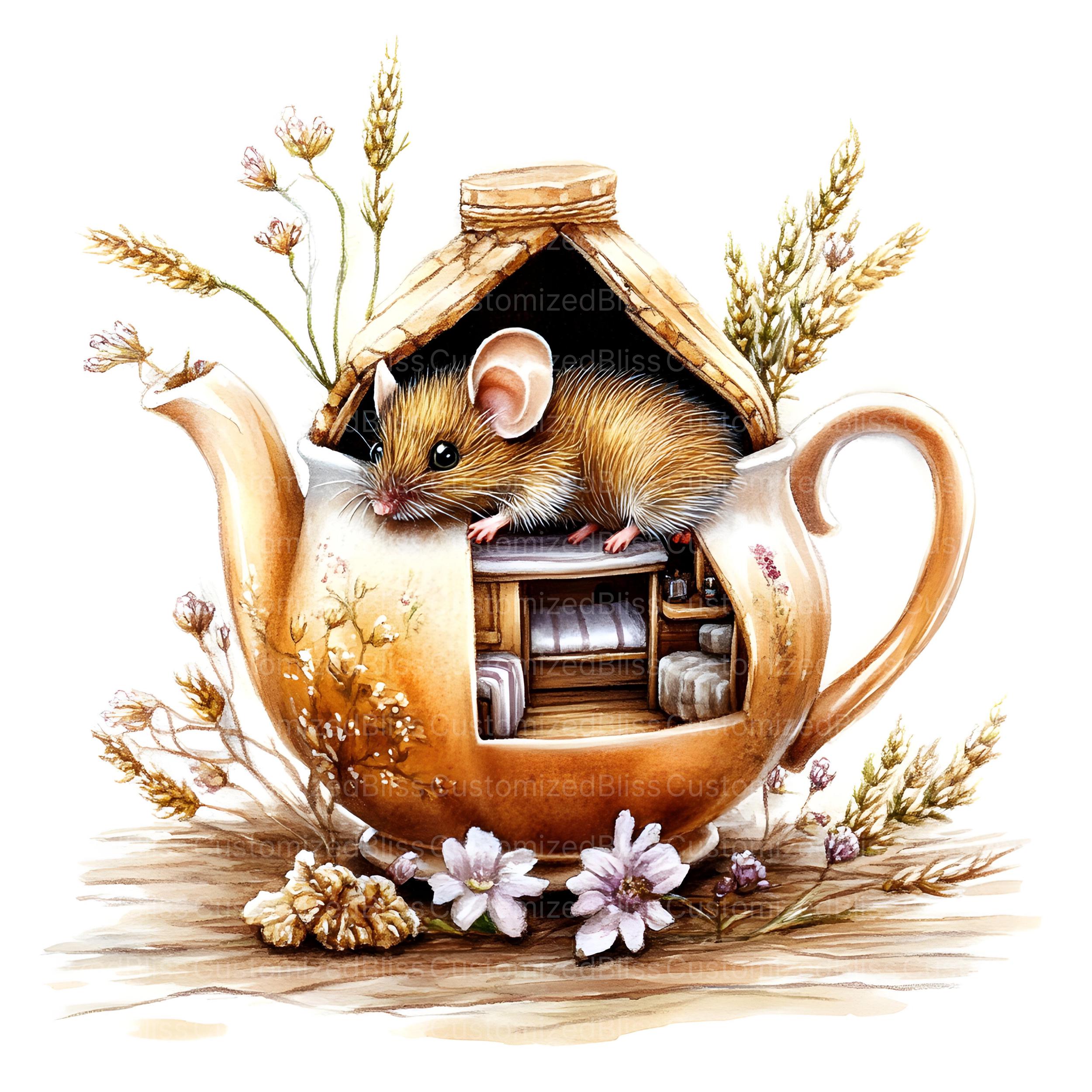 17 Mouse House Clipart, Mouse Clipart, Cute House, High Quality Jpgs ...