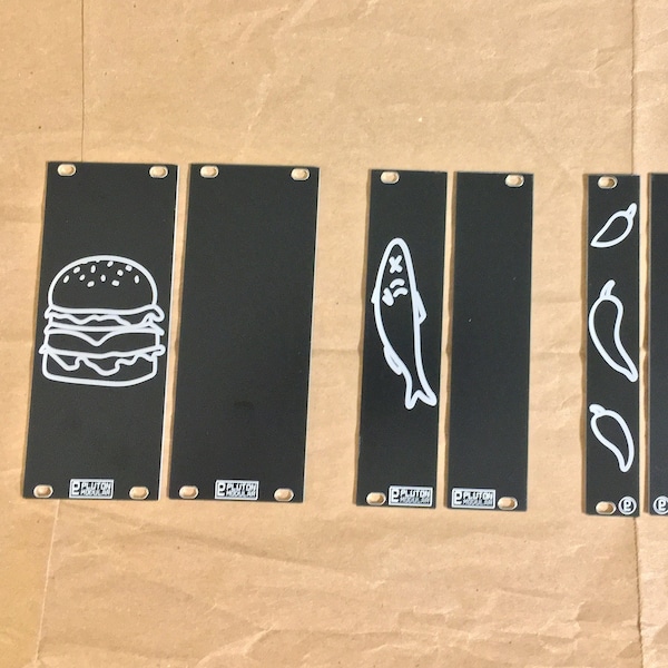 Eurorack Blank Panels - Food