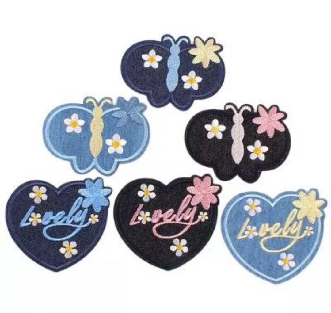 Ironon Patches Denim Look Patches Repair Patch for Clothes Etsy UK