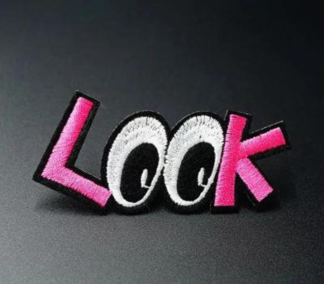 Googly Eyes Ironon Patch Embroidered Eyes Cartoon Patch Etsy UK