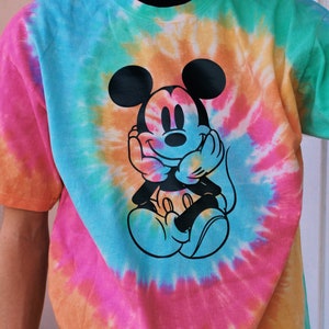 Tie Dye Mickey Etsy