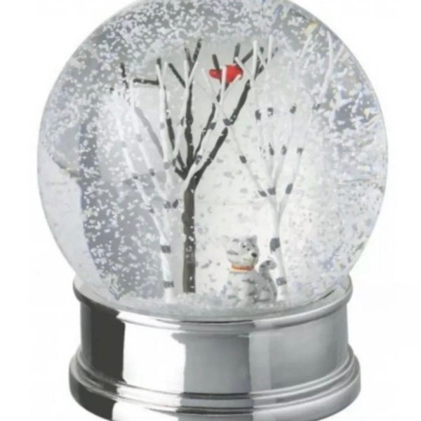 Glass Snow Globe Etsy
