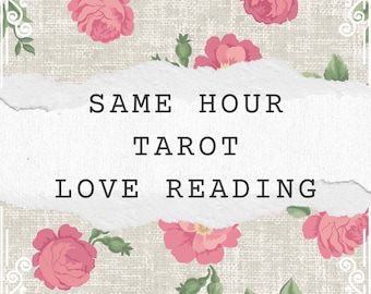 Same Hour Tarot Love Reading | In Depth | Relationship | Romance | Singles