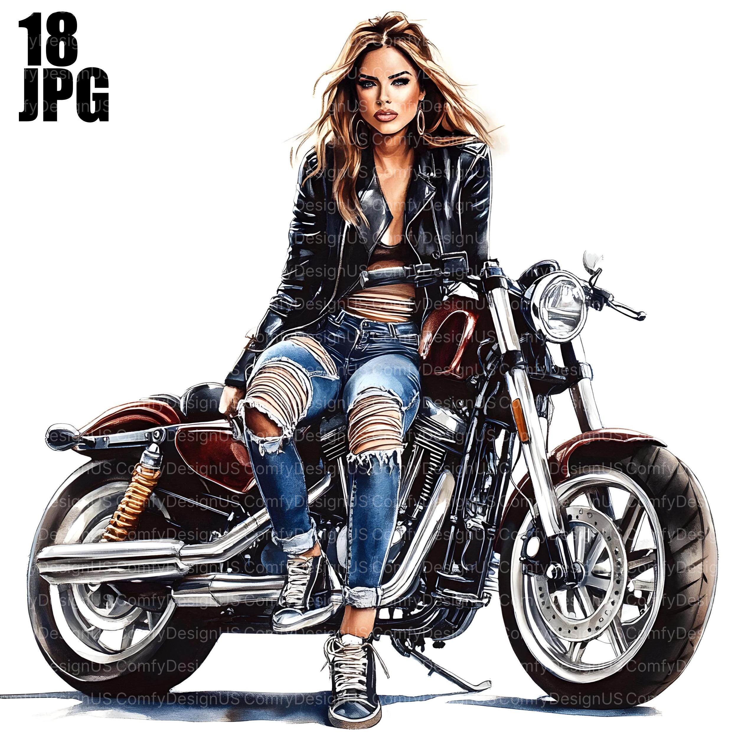 Girl female biker México