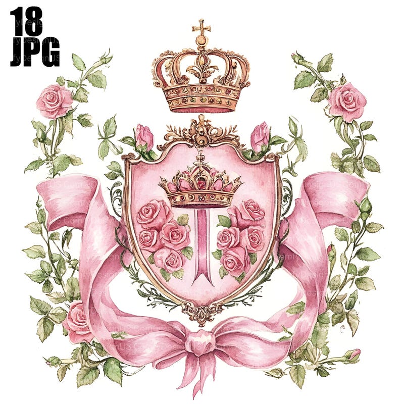Rose Crest - Etsy