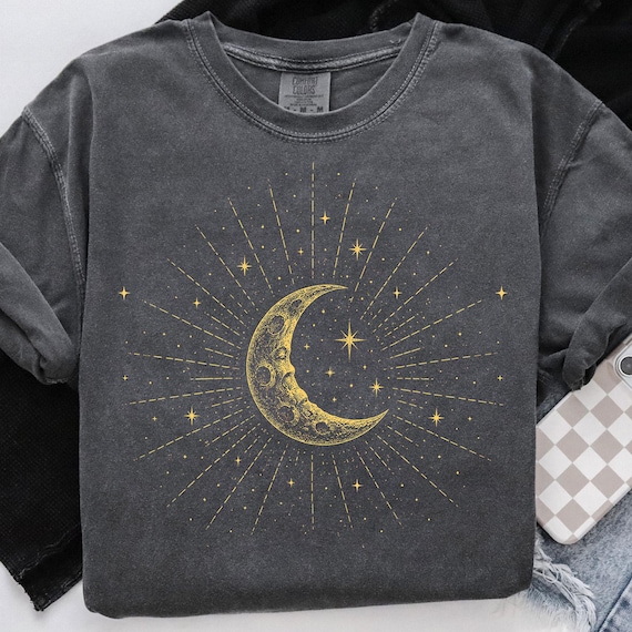 Boho Moon PNG, Celestial Moon Png, Spiritual Png, Moon Sublimation Designs, Moon Goddess Shirt Png, Witch Png, Mystical Png, Boho Moon Art