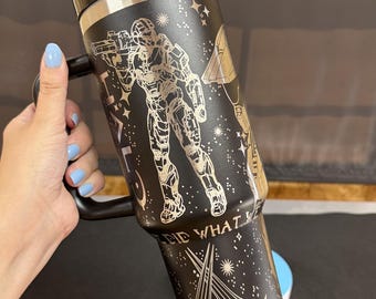Green Spartan 40oz Tumbler