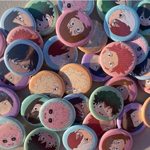 Super Hero Individual 1.25&quot; Buttons